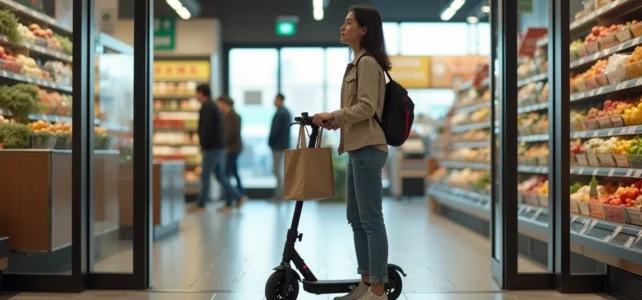 Trottinette électrique : est-il possible de faire ses courses en magasin ? Trottinette électrique : est-il possible de faire ses courses en magasin ?